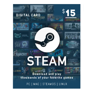 Stream Gift Card 15